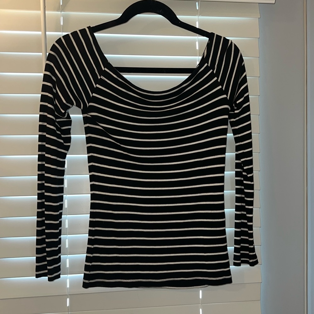 Z Supply Striped Long Sleeve Top